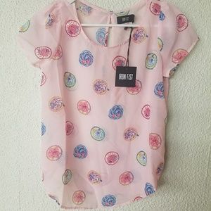 Iron Fist Cupcake Blouse
